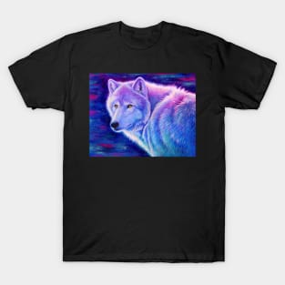 Starry White Wolf T-Shirt